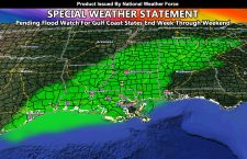 Special Weather Statement Issued For Gulf States Ahead Of Tropical System By End Week into The Weekend; Pending Flood Watch