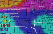 Historic Snowstorm For Northern Plains Expected Tuesday into Wednesday; Snow Forecast