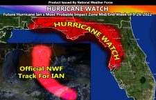 HURRICANE WATCH:  National Weather Force Has Issued A Hurricane Watch From Tampa To The Florida Panhandle