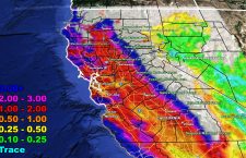 FINAL FORECAST:  Atmospheric River Into California Tuesday into Wednesday Morning; Rain Model Inside