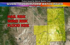 Severe Thunderstorm Watch Issued for Parts of Idaho, Utah, and Nevada Today Until Midnight