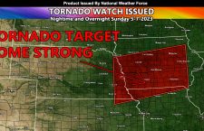 Tornado Watch Issued For Midwestern States, Centering Iowa For A Dangerous Close Fire Overnight Event