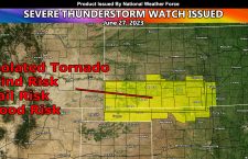 Severe Thunderstorm Watch Issued For Southern Kansas into Extreme Northern Oklahoma Till Midnight