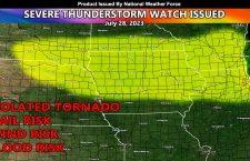 Severe Thunderstorms to Hit Midwest Today That Includes Chicago with a Chance of Tornadoes for July 28th