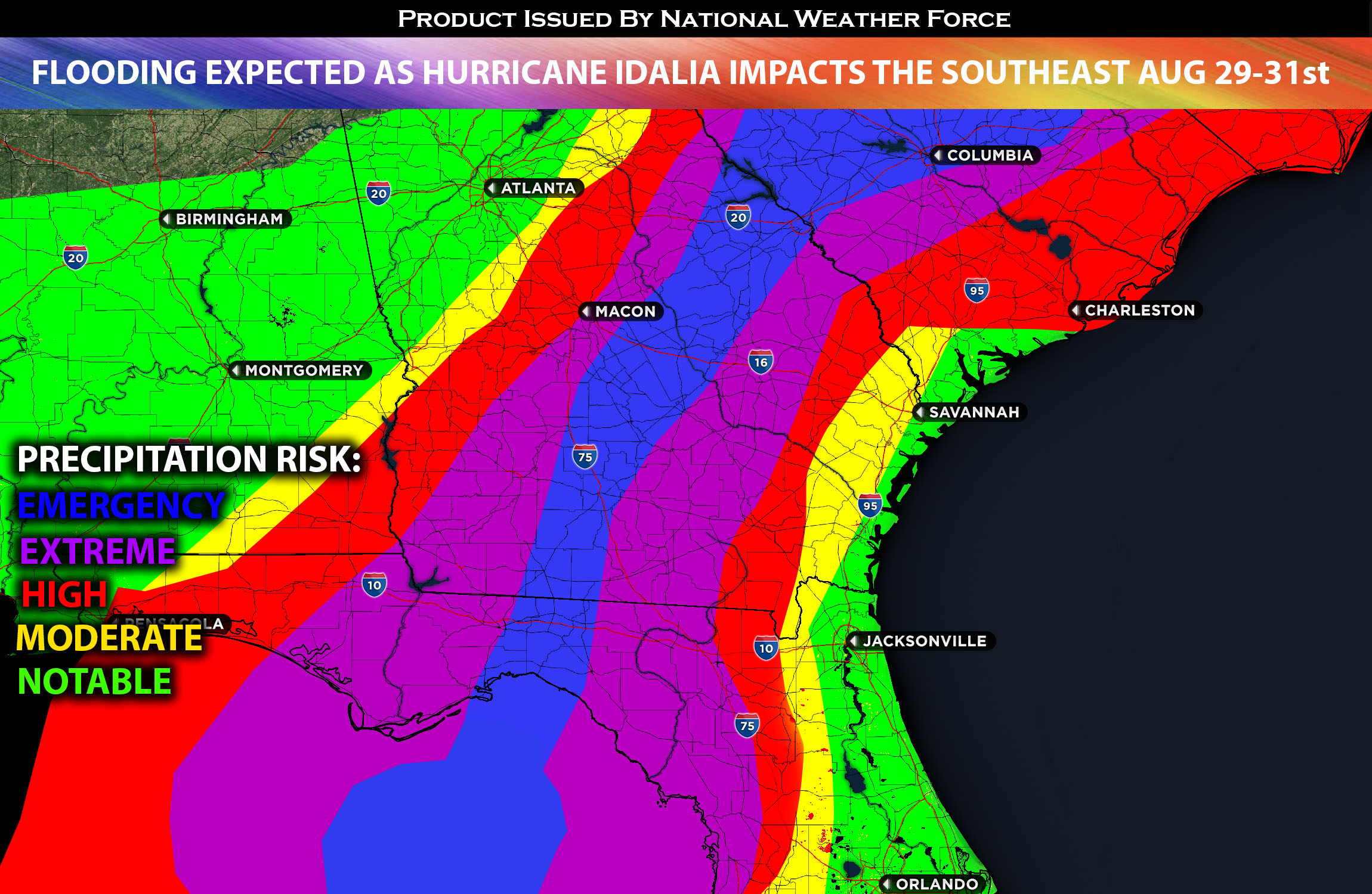 Major Flooding and Damaging Winds Expected as Hurricane Idalia Impacts ...