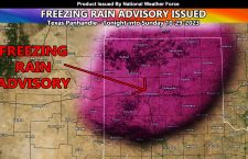 Freezing Rain Likely Overnight Tonight and into Sunday Morning, October 29, 2023 for the Texas Panhandle, including Amarillo