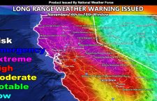Long Range Weather Advisory: Pineapple Express to Hit California Mid November; Risk Assessment Details Released
